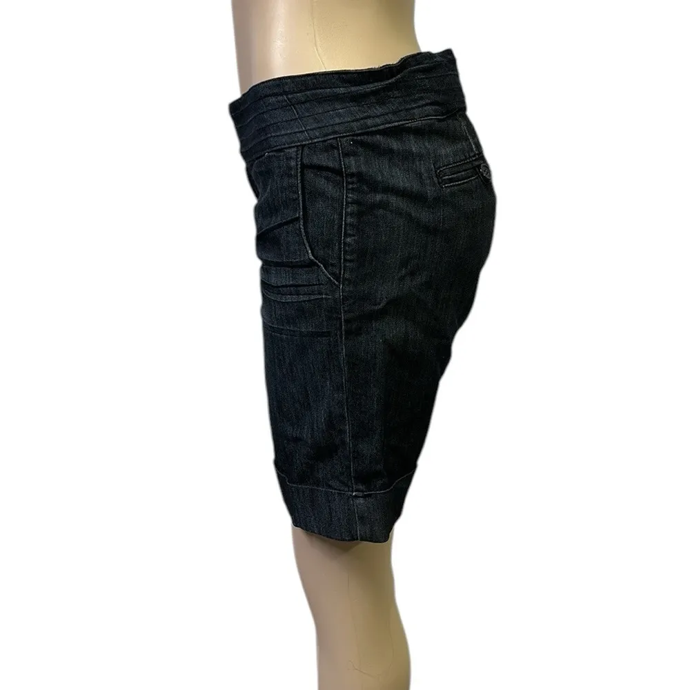Underground Soul Bermuda Stretch Denim Blue Jean Long Shorts Mid Rise Juniors 11 Size undefined - Image 5