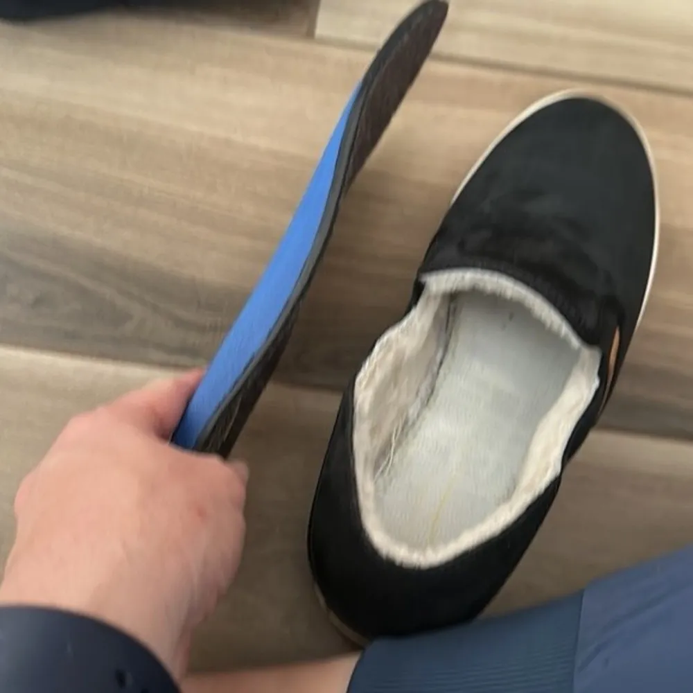 OLUKAI Pehuea Heu Women's Slip-On Sneakers, shearling Size 9 - Image 8