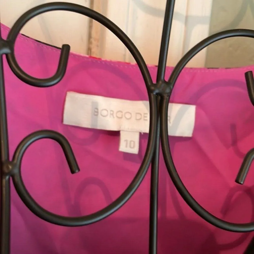 Borgo De Nor Patterned blouse pink Size 6 - Image 8