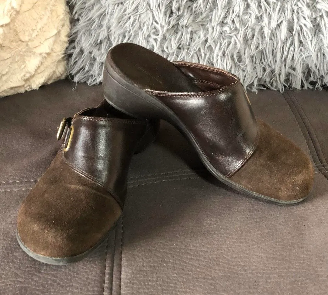 Brown Mules Size 8.5 - Image 4