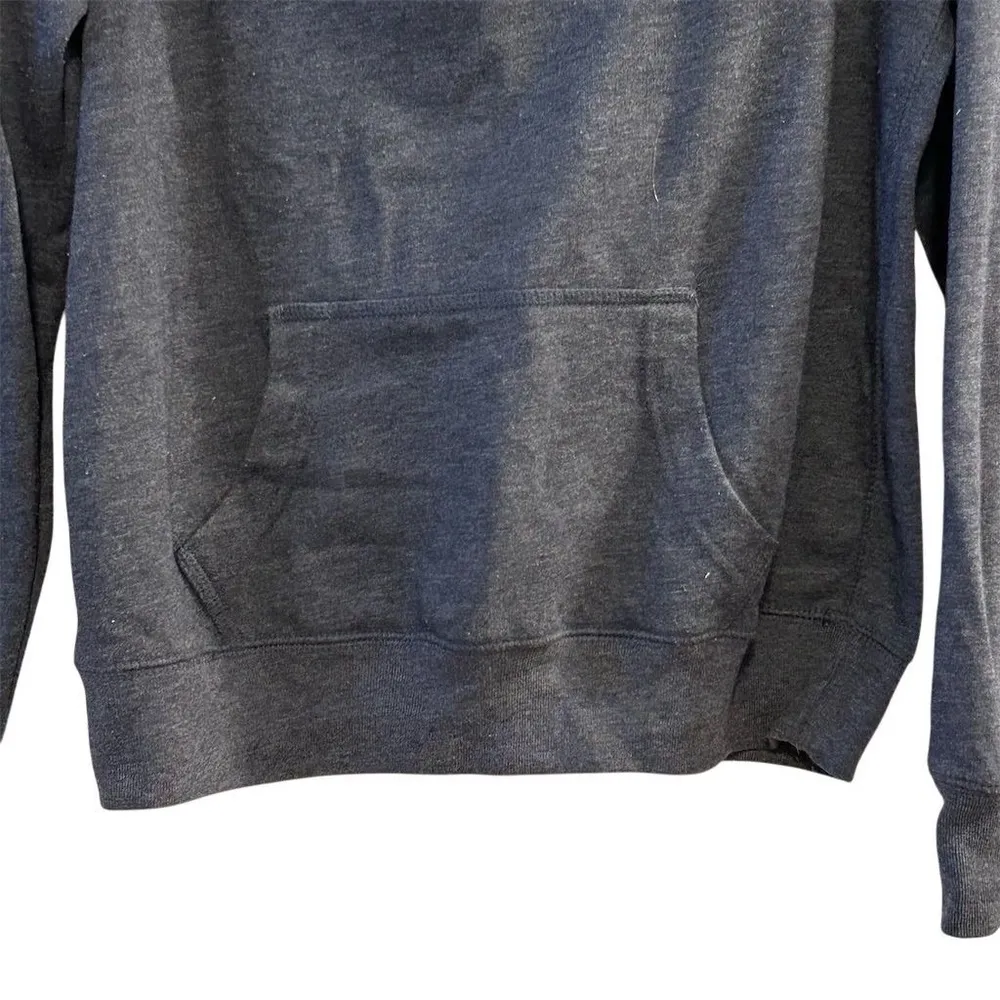 Penn State University Gray Hoodie Unisex Small Pullover Graphic Print Blue - Image 3