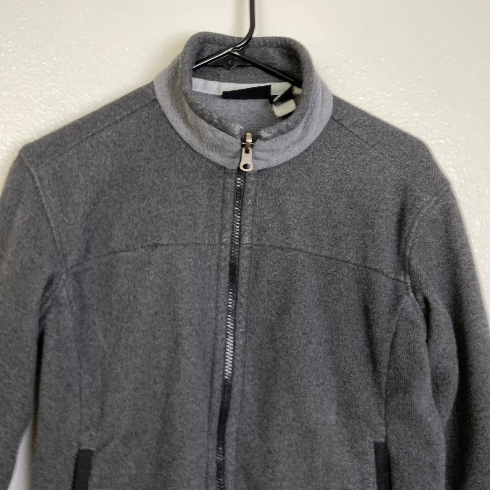 Patagonia Synchilla Polar Basin Jacket Womens Small Gray Fleece Full Zip Outdoor - Image 3