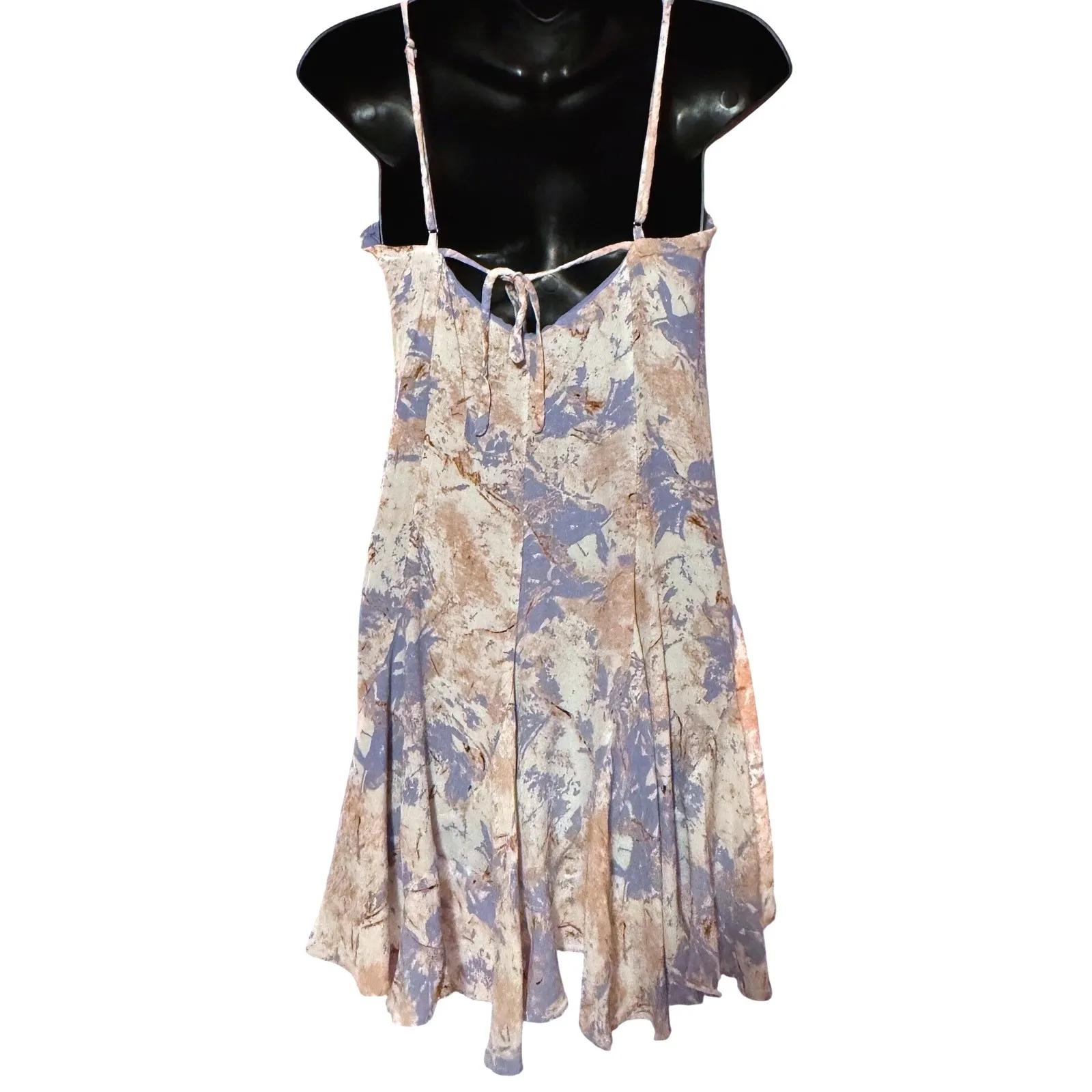 ASTR The Label M Y2K inspired Romantic Cottage Light Airy Spring Slip Dress Blue Size M - Image 2