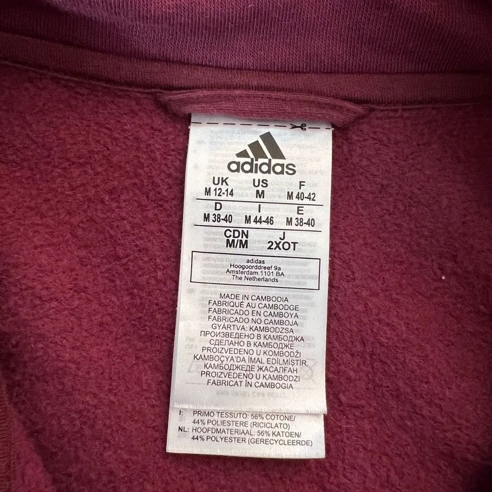 🔥5 for $25 sale🔥 Adidas pink zip up athletic sweatshirt or lightweight jacket - Image 8