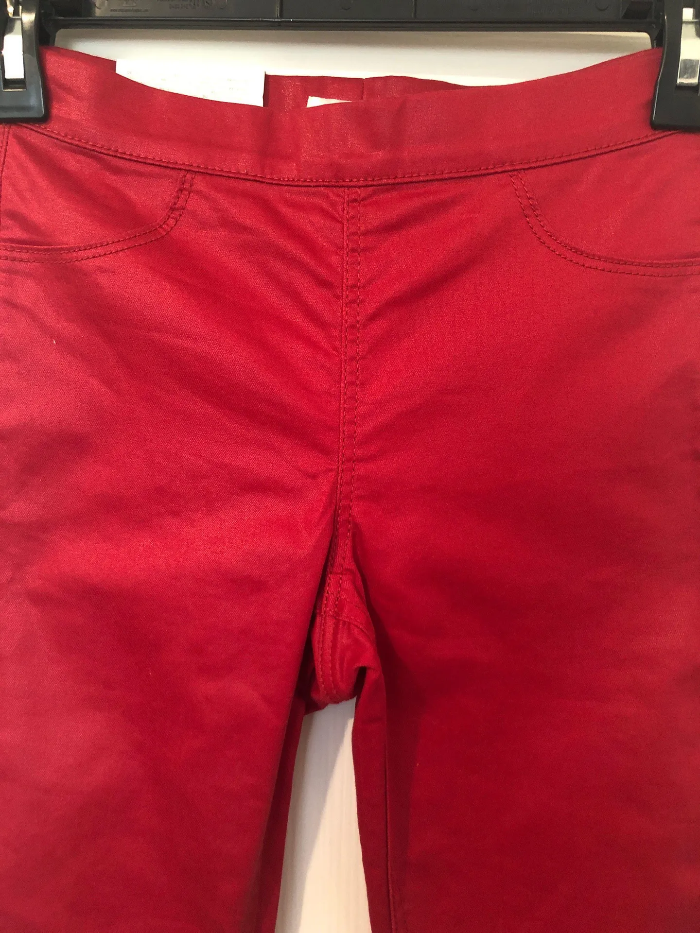 Red Straight Leg Pants - Image 2