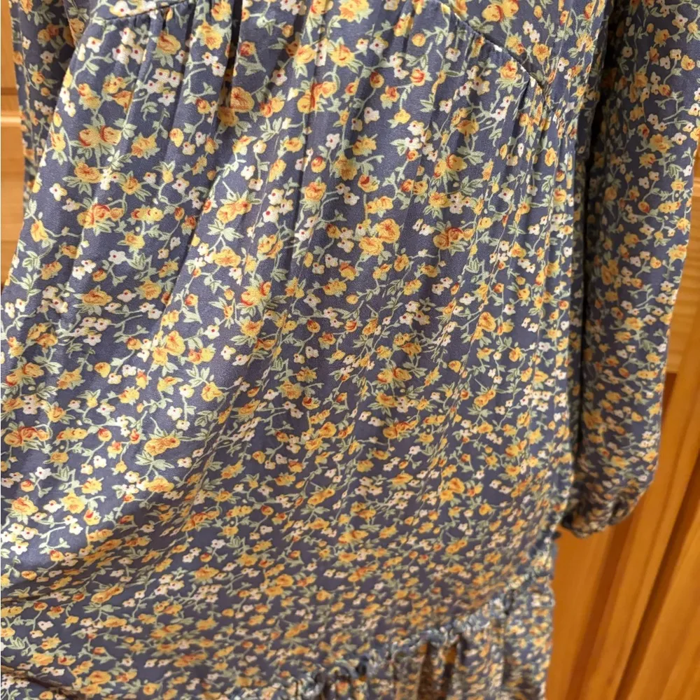 Sky And Sparrow Ditsy Open Back
Babydoll Dress - Image 3