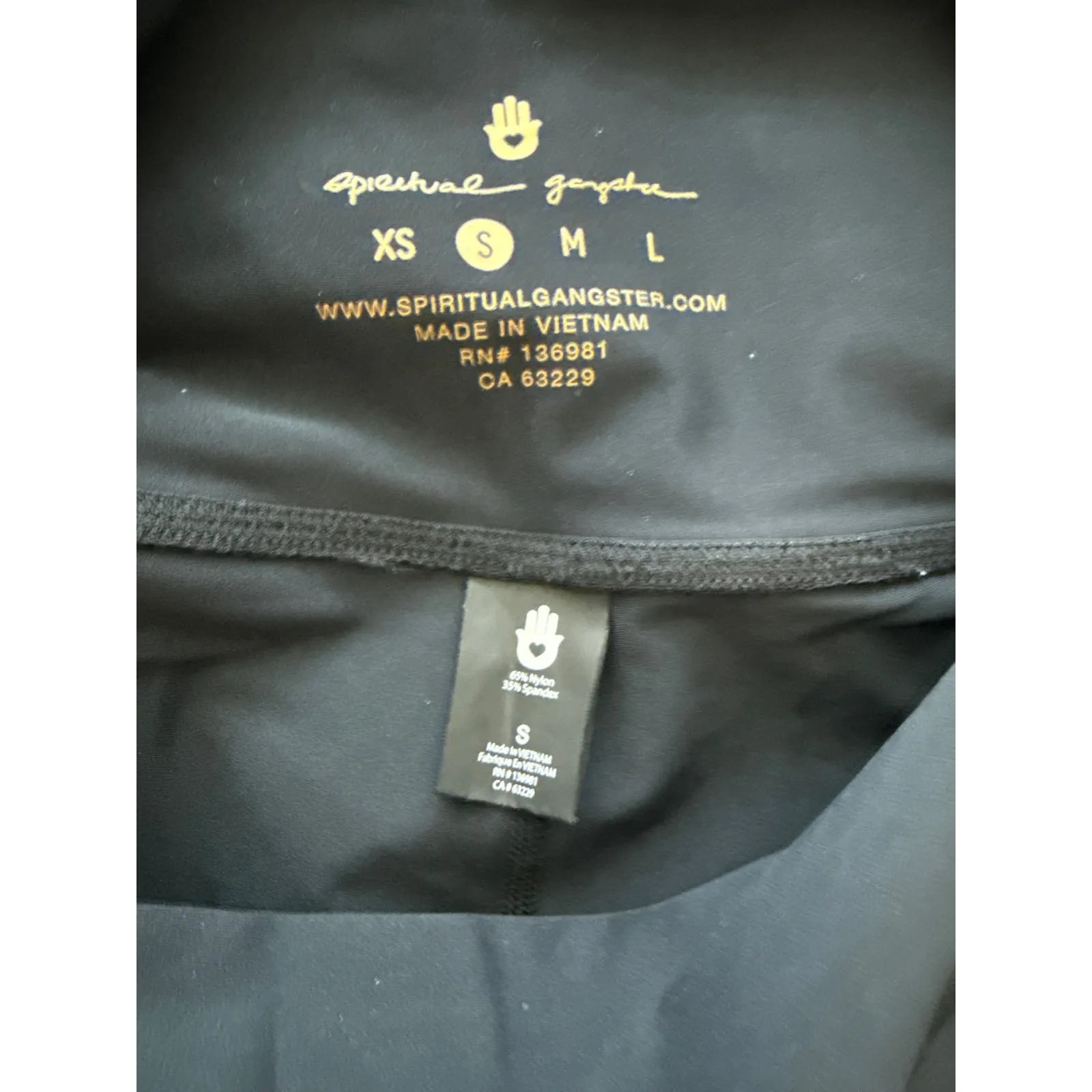 Spiritual Gangster Ada Rainbow‎ Dreamtech 7/8 High Waist Leggings Size Small - Image 9