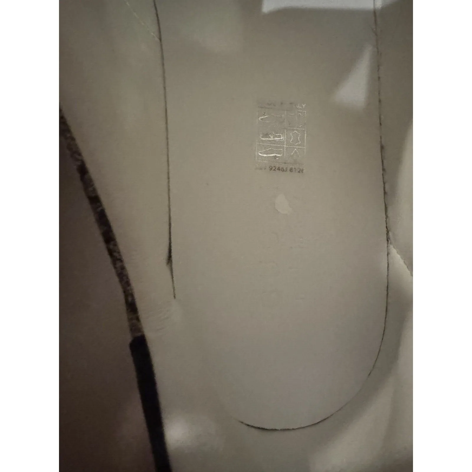 Gucci Ace Women's GG Print Ebony Beige/Green Sneakers Sz 7 Men 9 Women (UK 6) - Image 7