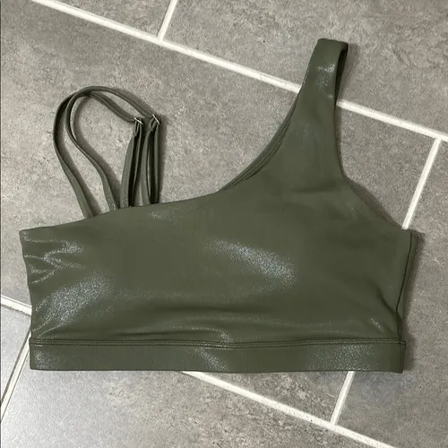 Zyia Metallic Asym Light n Tight Bra Size XL - Image 2