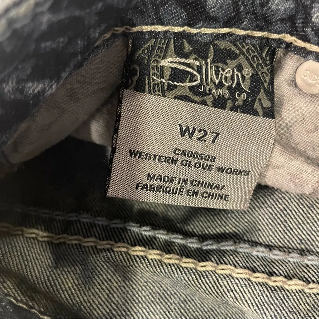 Silver Jeans Floral Patterned Jeans - Image 6