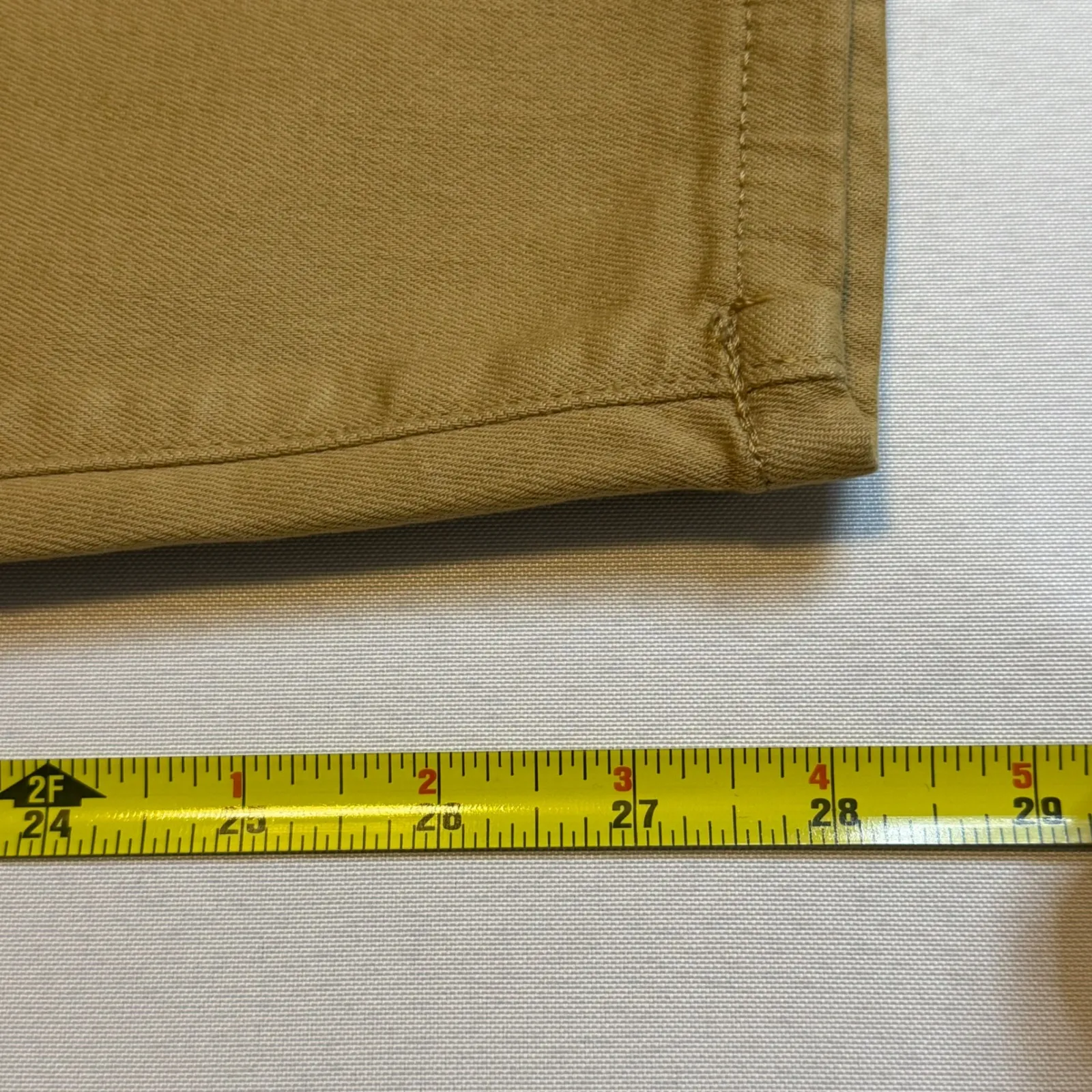 Amazon Essentials Womens Skinny Jeans Size 16 Short Khaki Colored Pants # Tan - Image 9