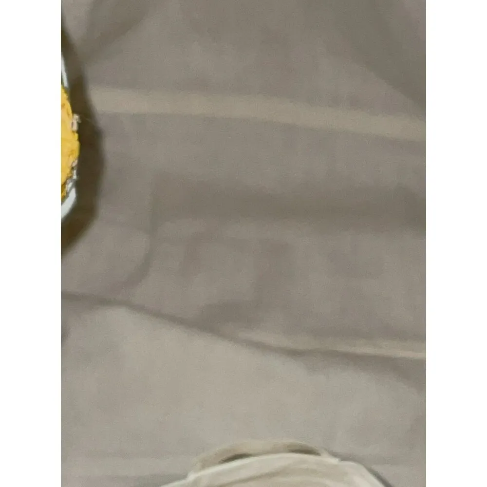 Mar Y Sol Straw Amalfi Tote Bag Used Striped Sunflower / Natural Yellow - Image 15