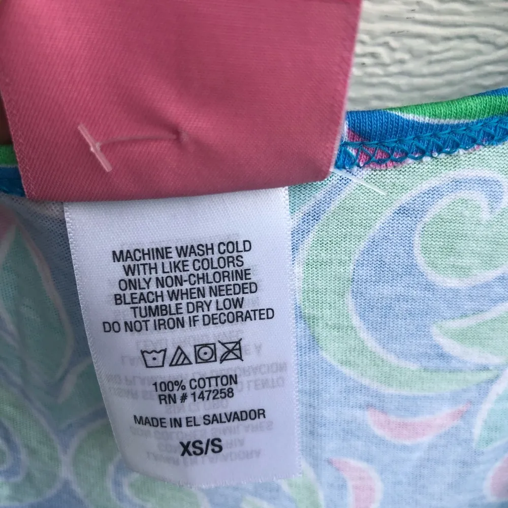 NWOT Simply Southern Womens Dress Blue Elephant Sleeveless XS/S - Image 9