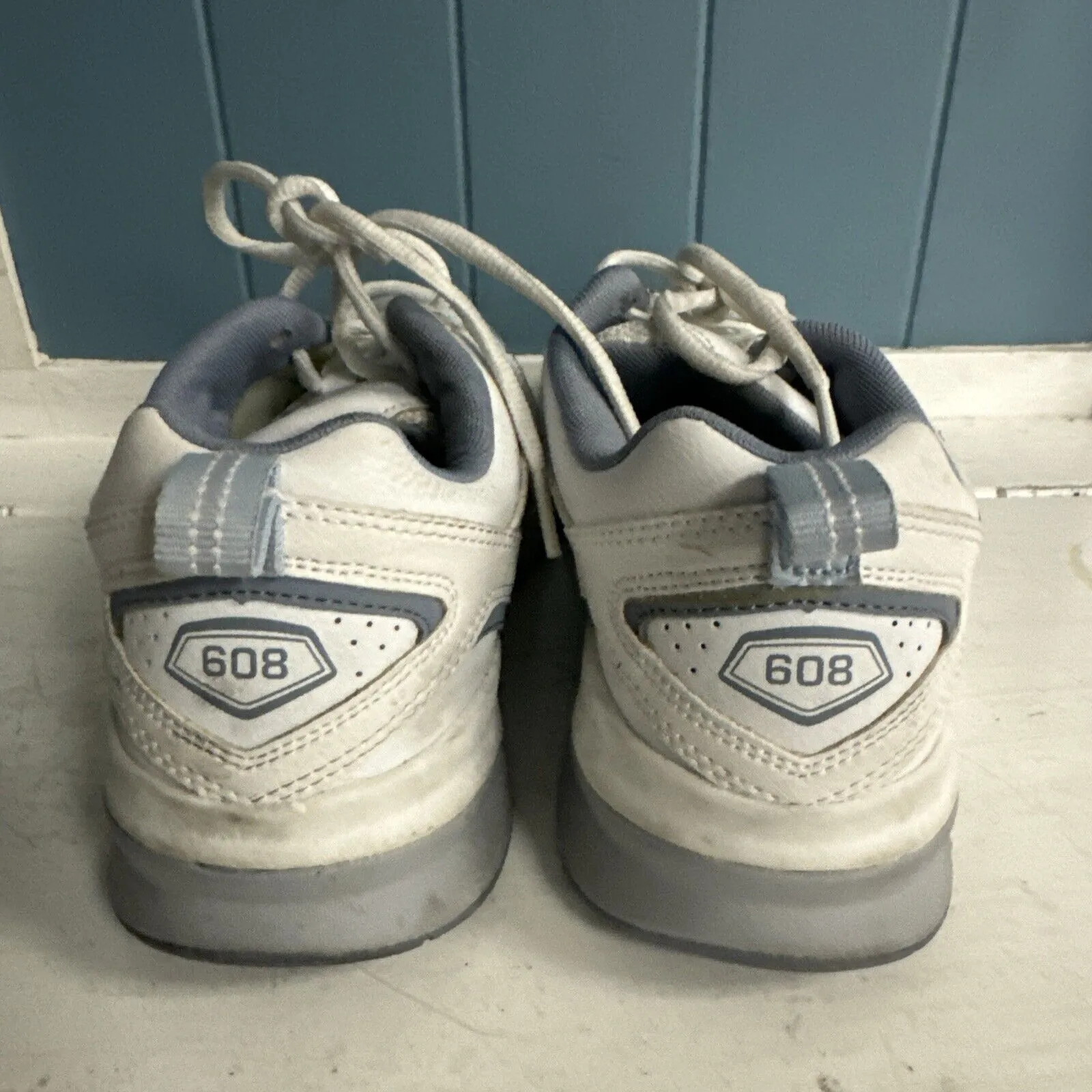 New Balance‎ Womens 608 V5 WX608WB5 White Running Shoes Sneakers Size 9.5 B - Image 5