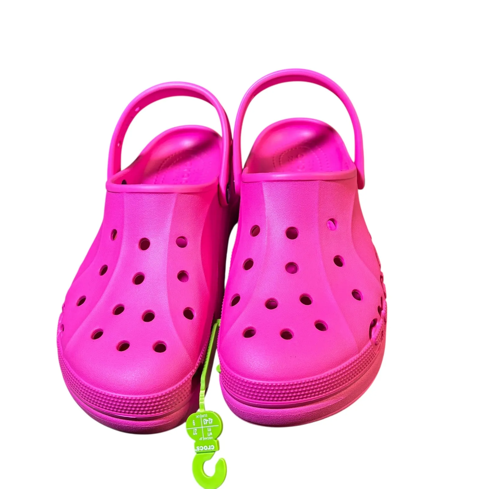 Crocs Classic Platform Clogs Bright Pink Women's Size 11 NEW - Image 4