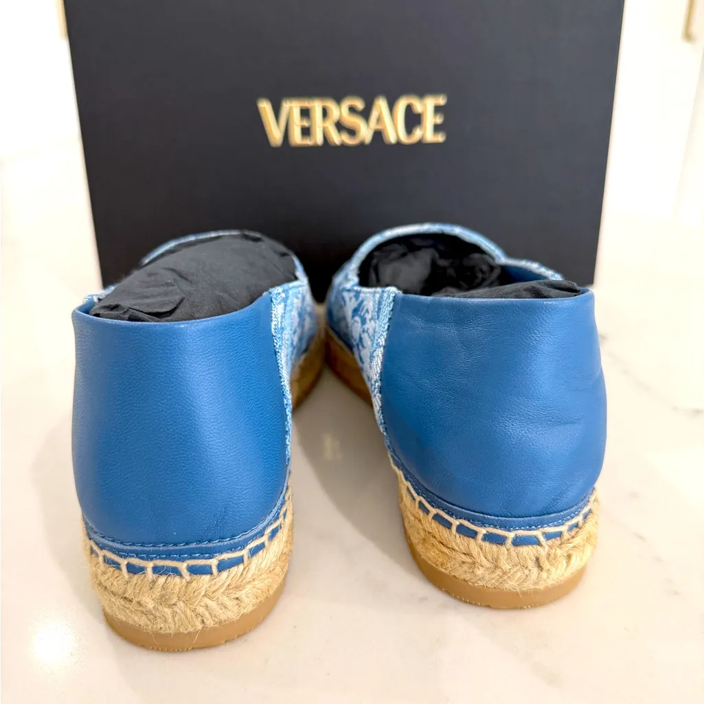 Versace Jacquard Espadrilles - Image 3