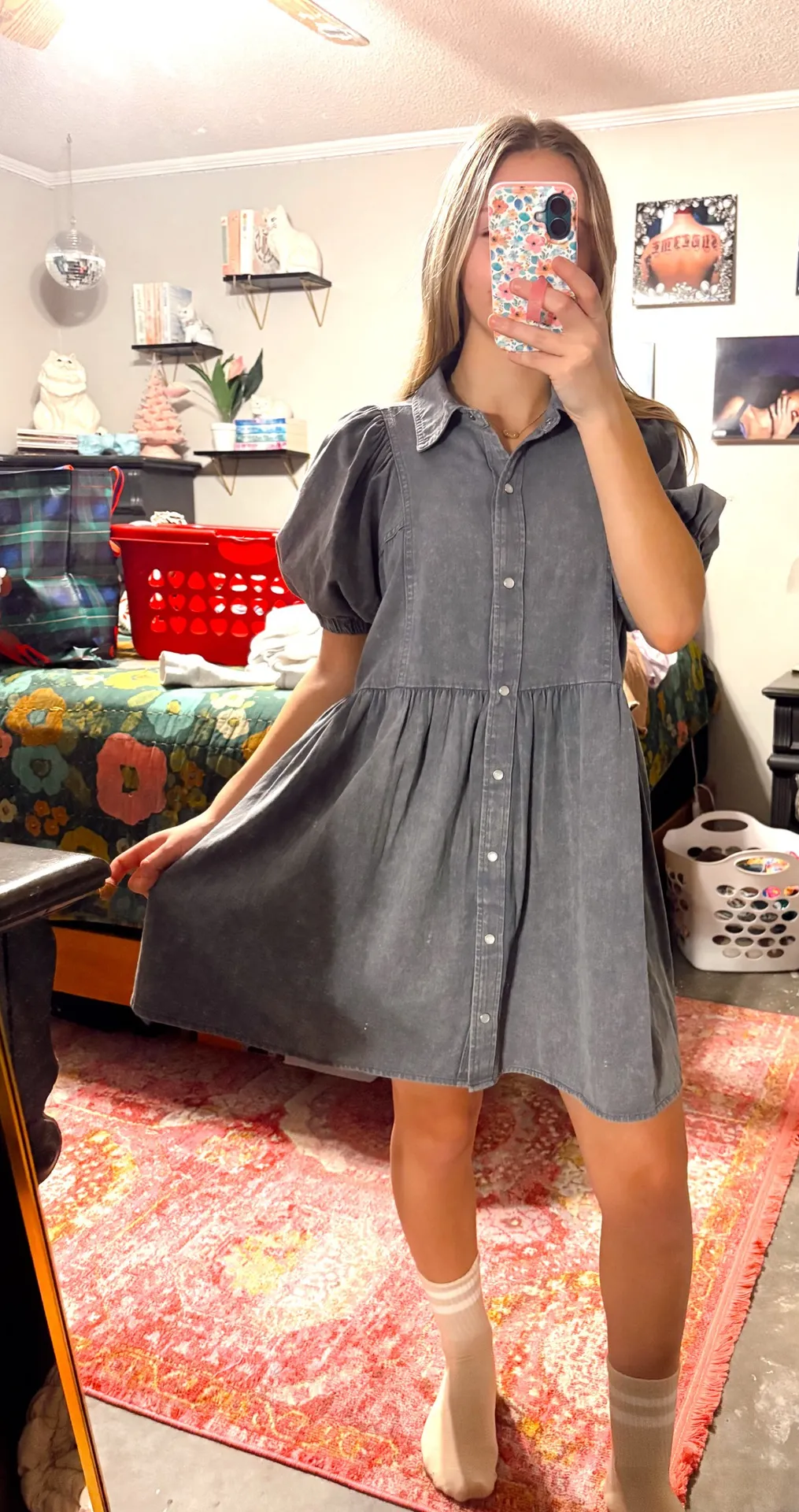 Entro Denim Dress - Image 4