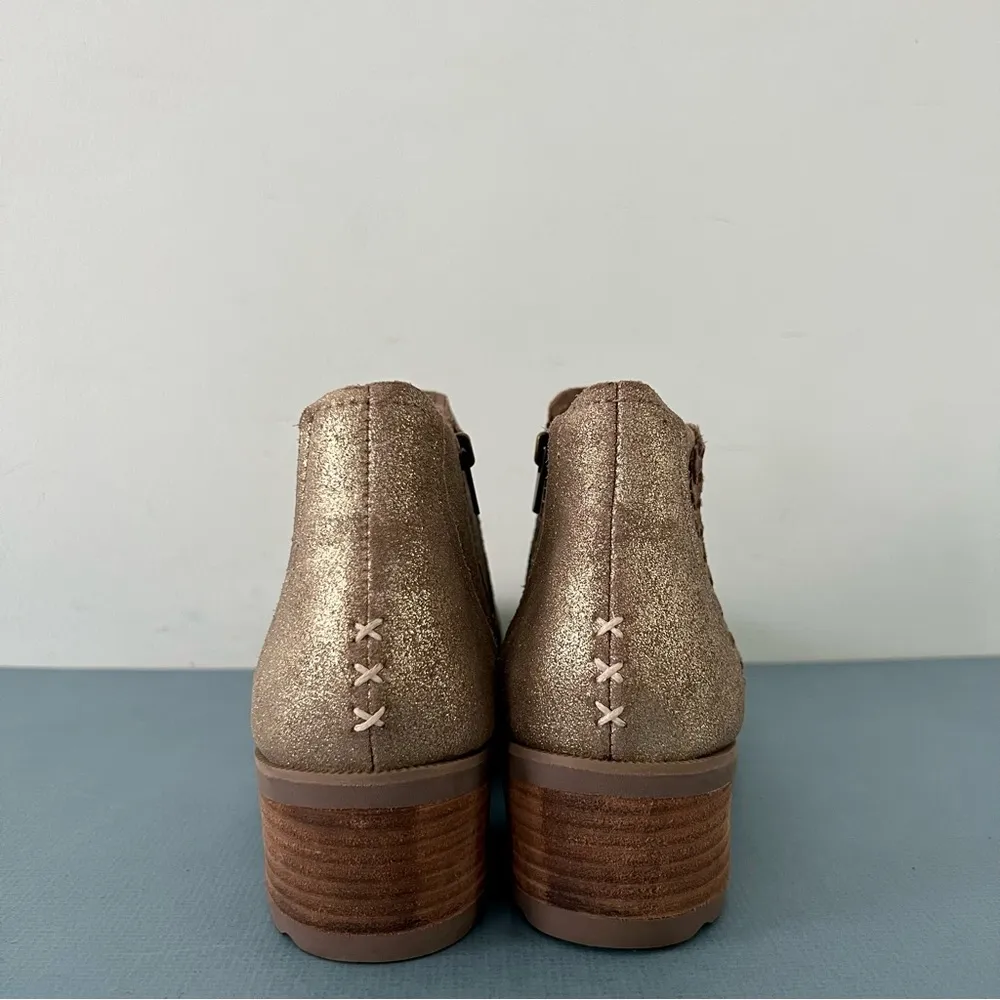 Reef Voyage Gold Metallic Low LX Ankle Boots - Image 5
