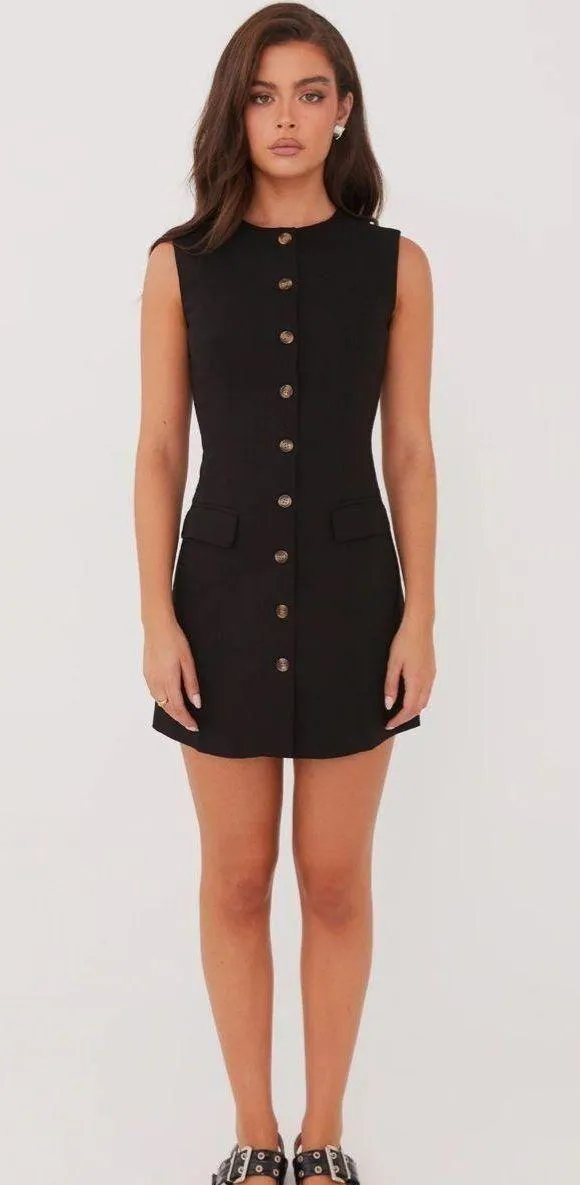 Peppermayo Button Down Linen Dress  - Image 3