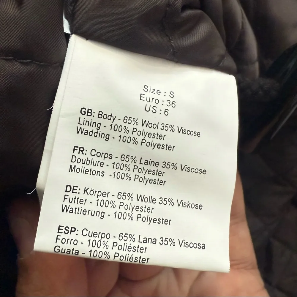 BENCH WOOL TOGGLE FRONT HEAVYWEIGHT COAT SIZE SMALL NWT - Image 7