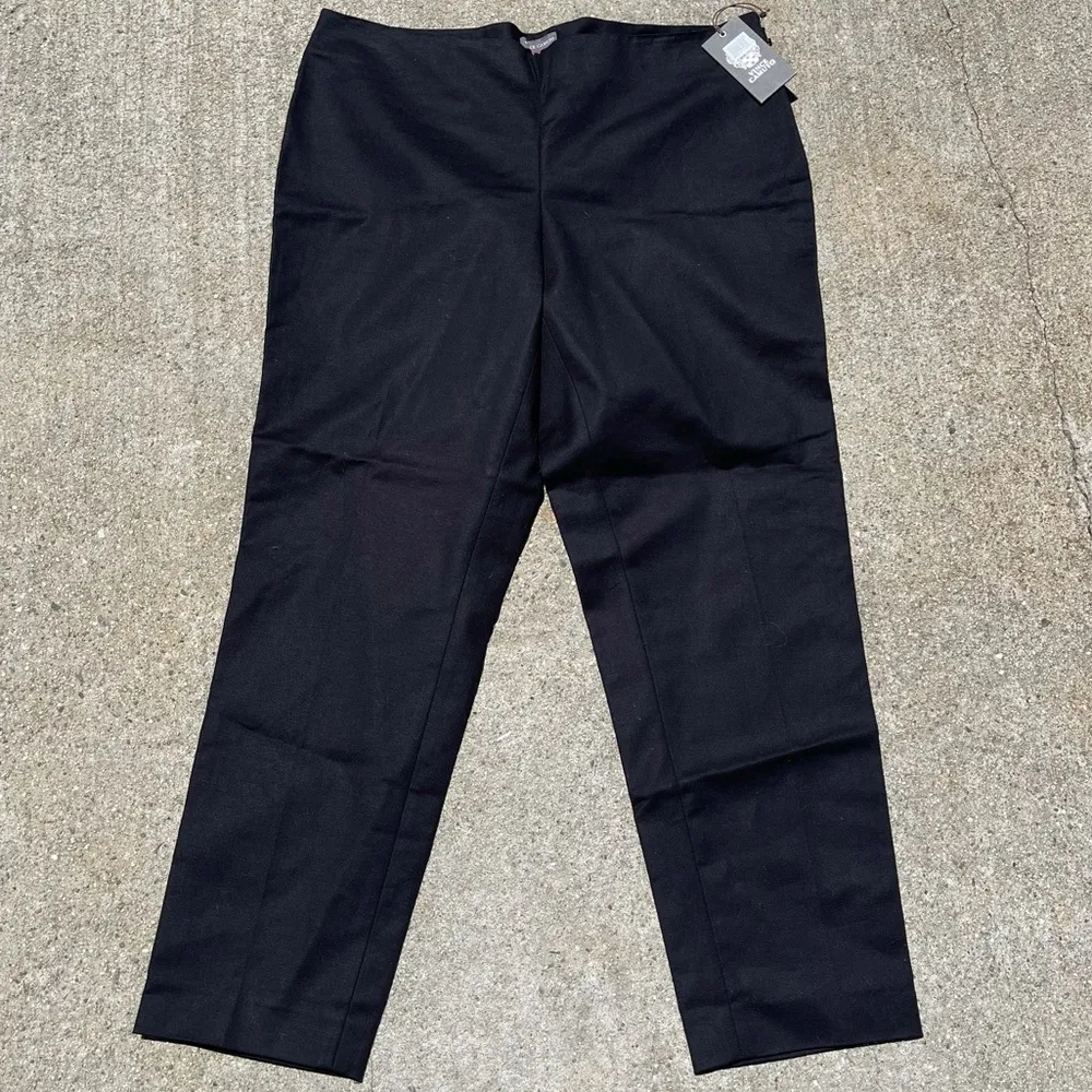 Vince Camuto Side Zip Double Weave Pants - Image 2