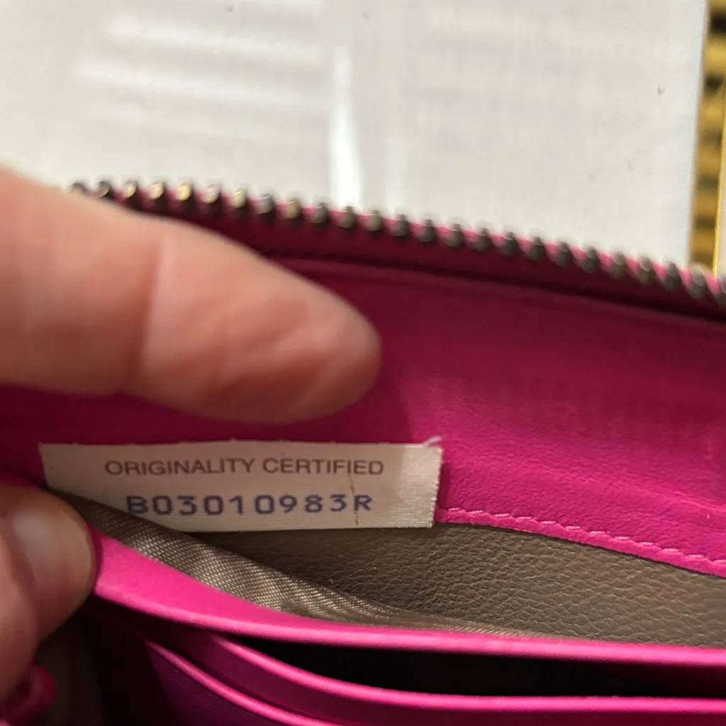 Intrecciato zip-around long wallet - Image 4