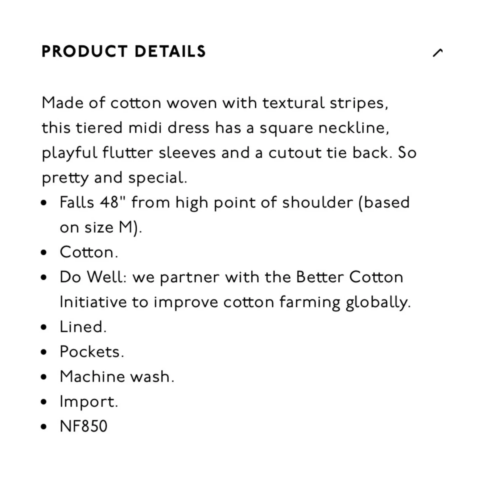 Madewell Ruffle-Strap Tiered Midi Dress - Textural Stripe XL (new) - Image 6