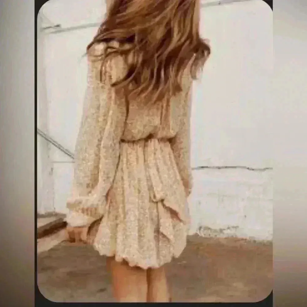 🤎🧡Women’s dress size small beautiful look very soft - Image 8