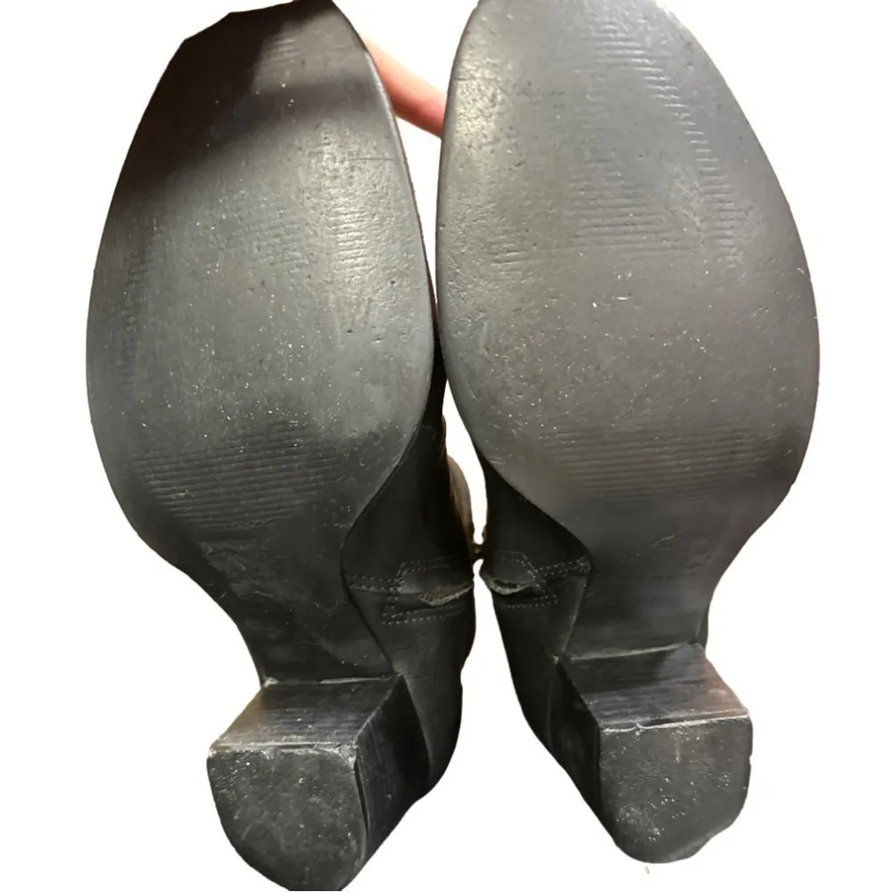 Madewell Black Leather ‘Kelci’ Heeled Boot Size 9 - Image 9