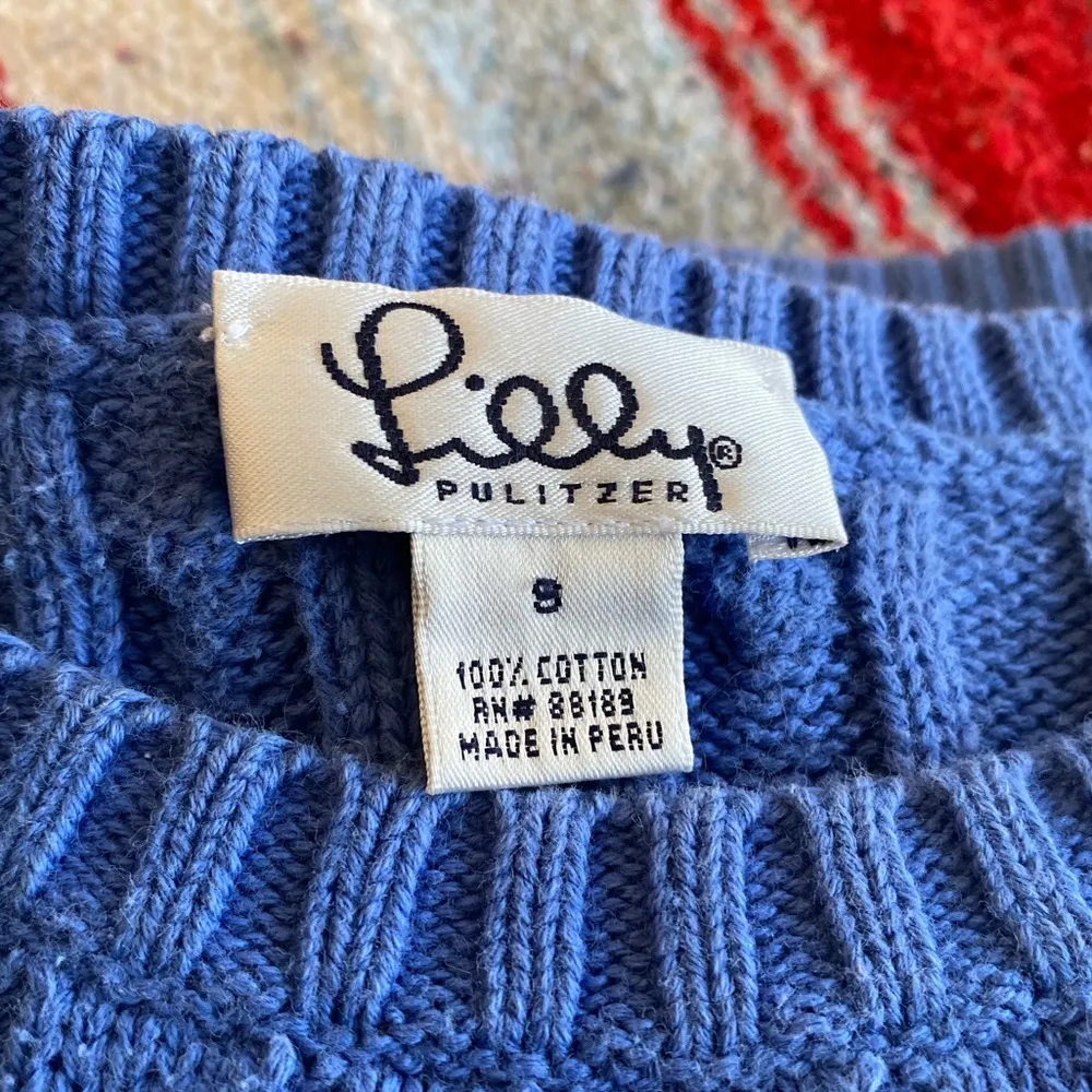 Lilly Pulitzer Cableknit Sweater! Size Small. Excellent Condition! - Image 8