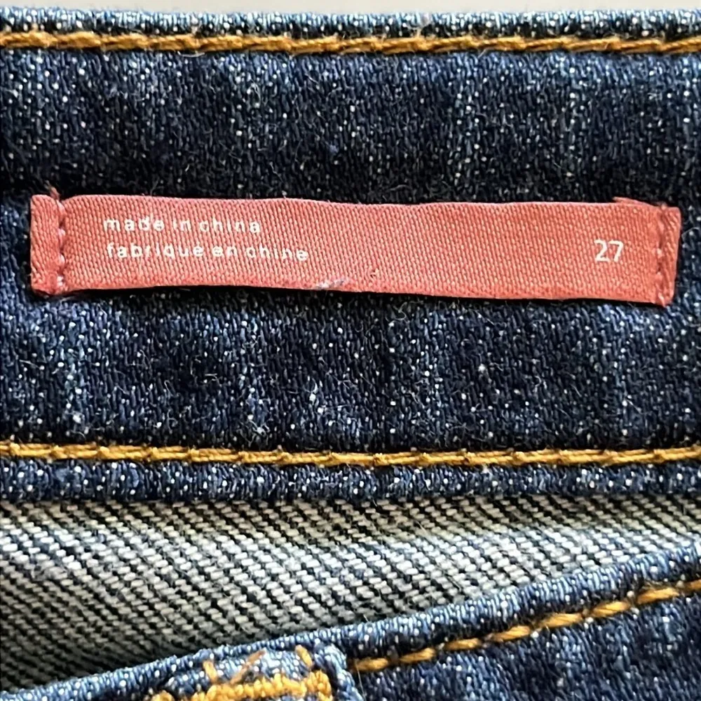 Pilcro and The Letterpress Anthropologie Slim Boyfriend Crop Size 27 - Image 11