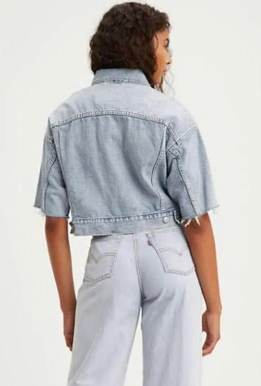 Levi's Cropped Trucker Jacket - Image 2