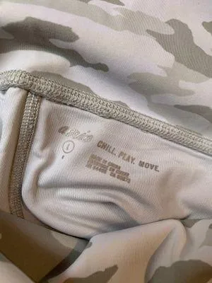 Aerie Cream Camo Leggings - Image 3