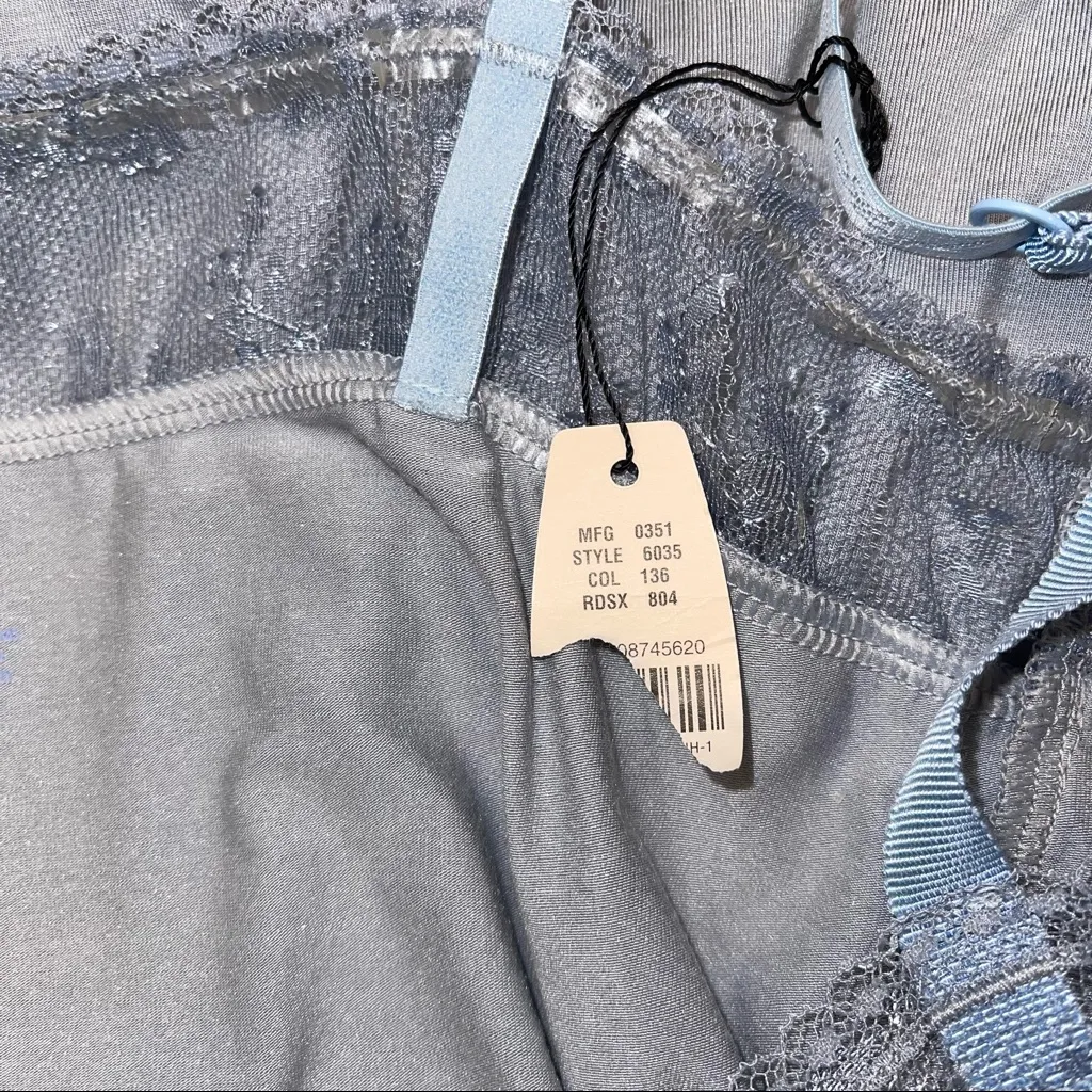 Victoria’s Secret Gray & Blue Teddy - Image 2