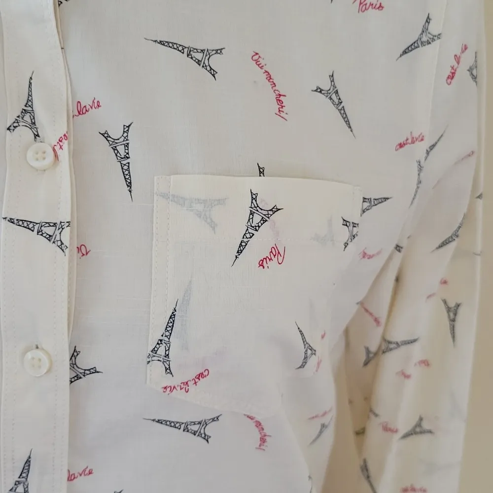 JCPENNEY theme button down size medium Tan - Image 6