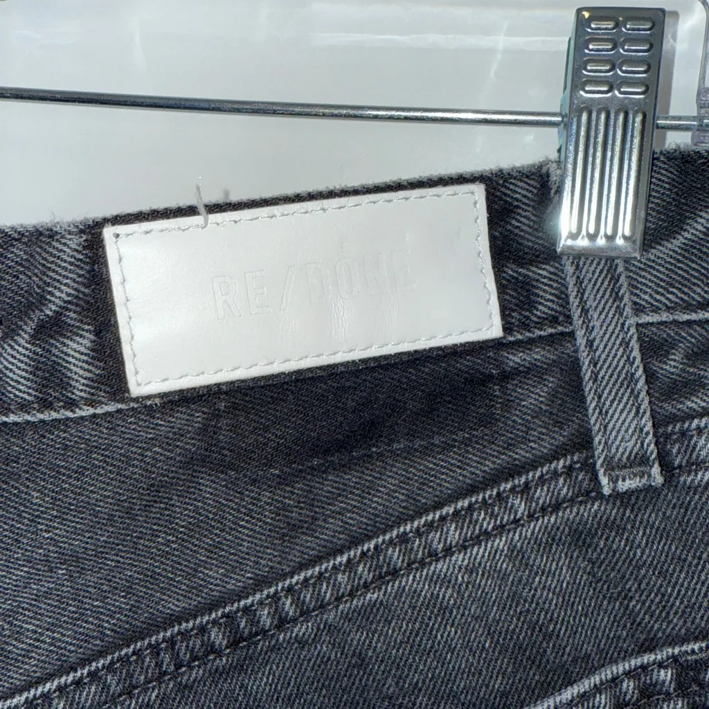 Re/Done‎ Original High Rise Denim Shorts - Size 25 - Image 5