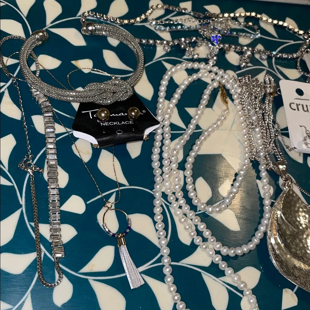 Bundle Silver and Pearl variety Jewelry Set - Image 4