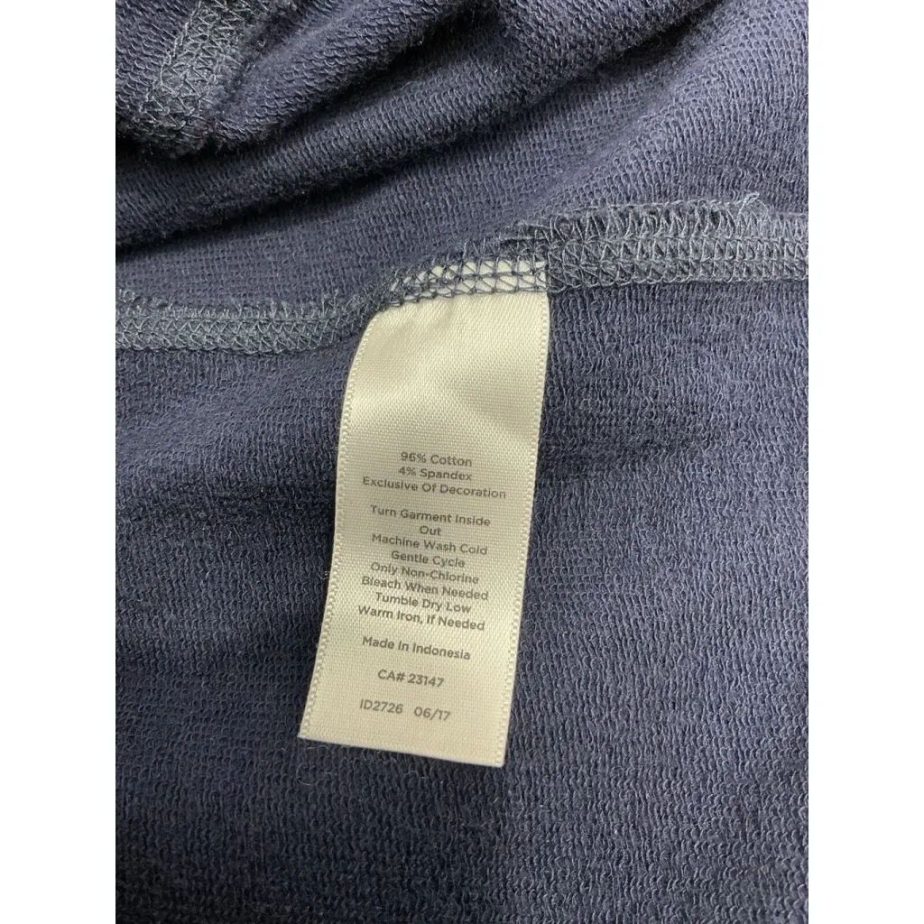 Womans T By Talbots Blue Plaid Small Stretch Zip Up Ligh Weight Jacket - Image 4