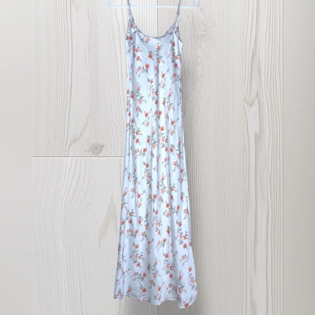 MAHINA Women’s Floral Maxi Slip Dress - Image 3