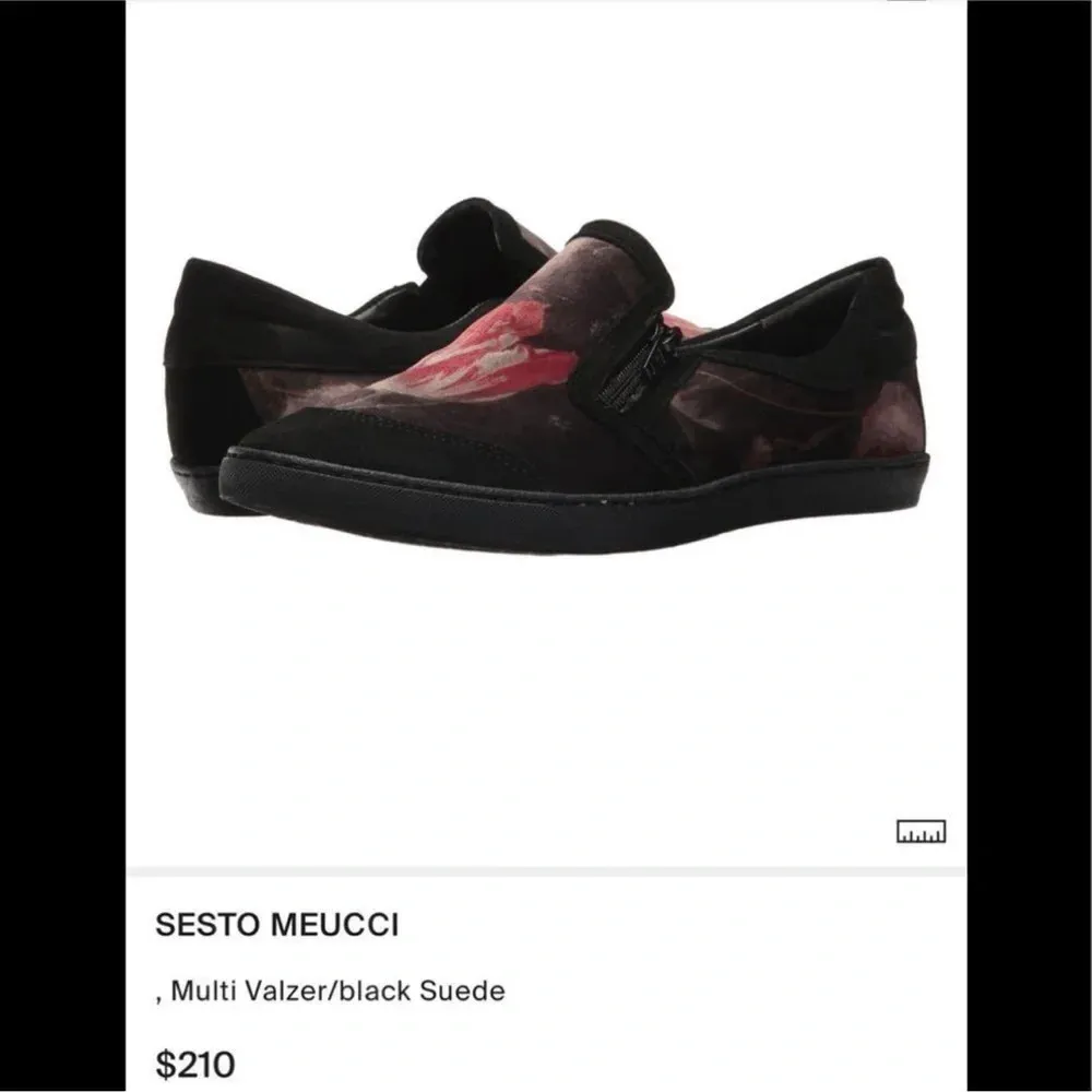 SESTO MEUCCI FIORIN (MULTI VALZER/ BLACK SUEDE) WOMEN'S SLIP ON SHOES
9.5 - Image 10