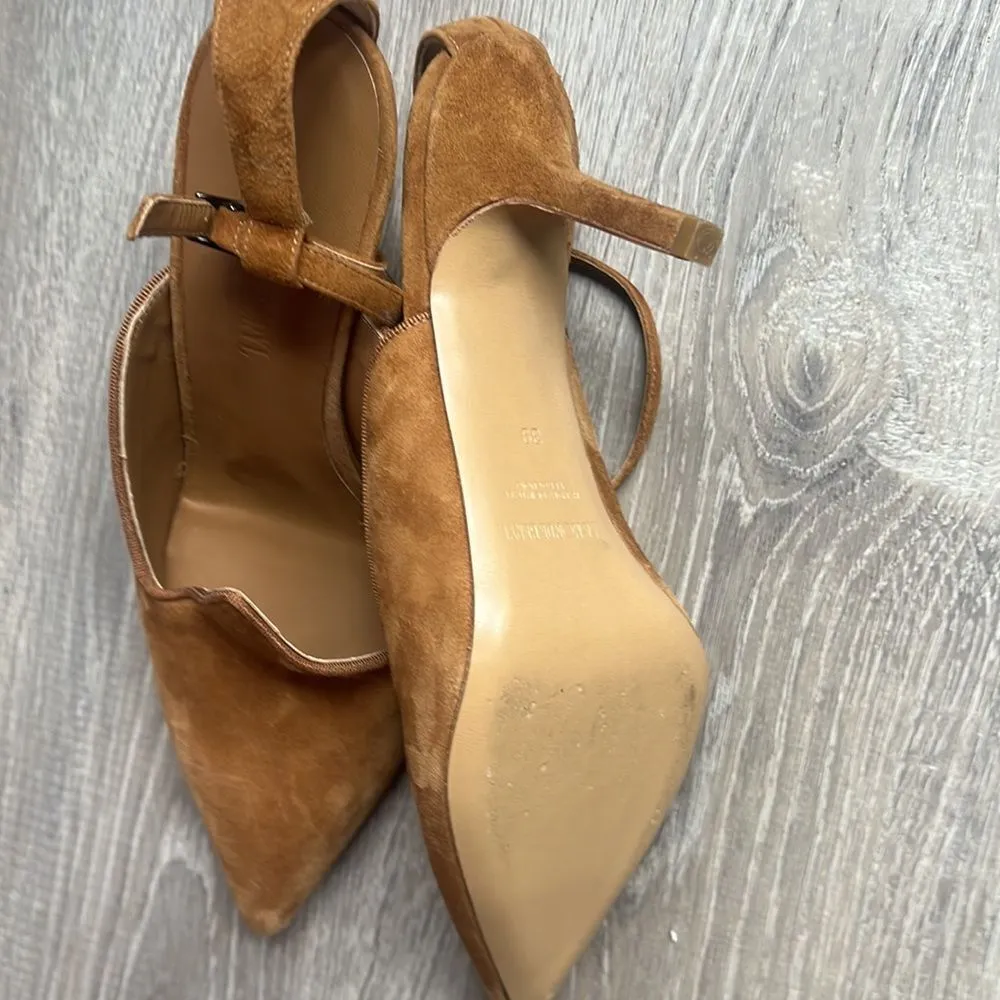 Le Monde Beryl Cognac Pumps Tan Size 9 - Image 11