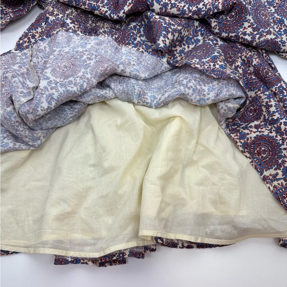 J.Crew  Palermo Smocked-Waist Mini Dress in Floral Bouquet Linen - Image 8