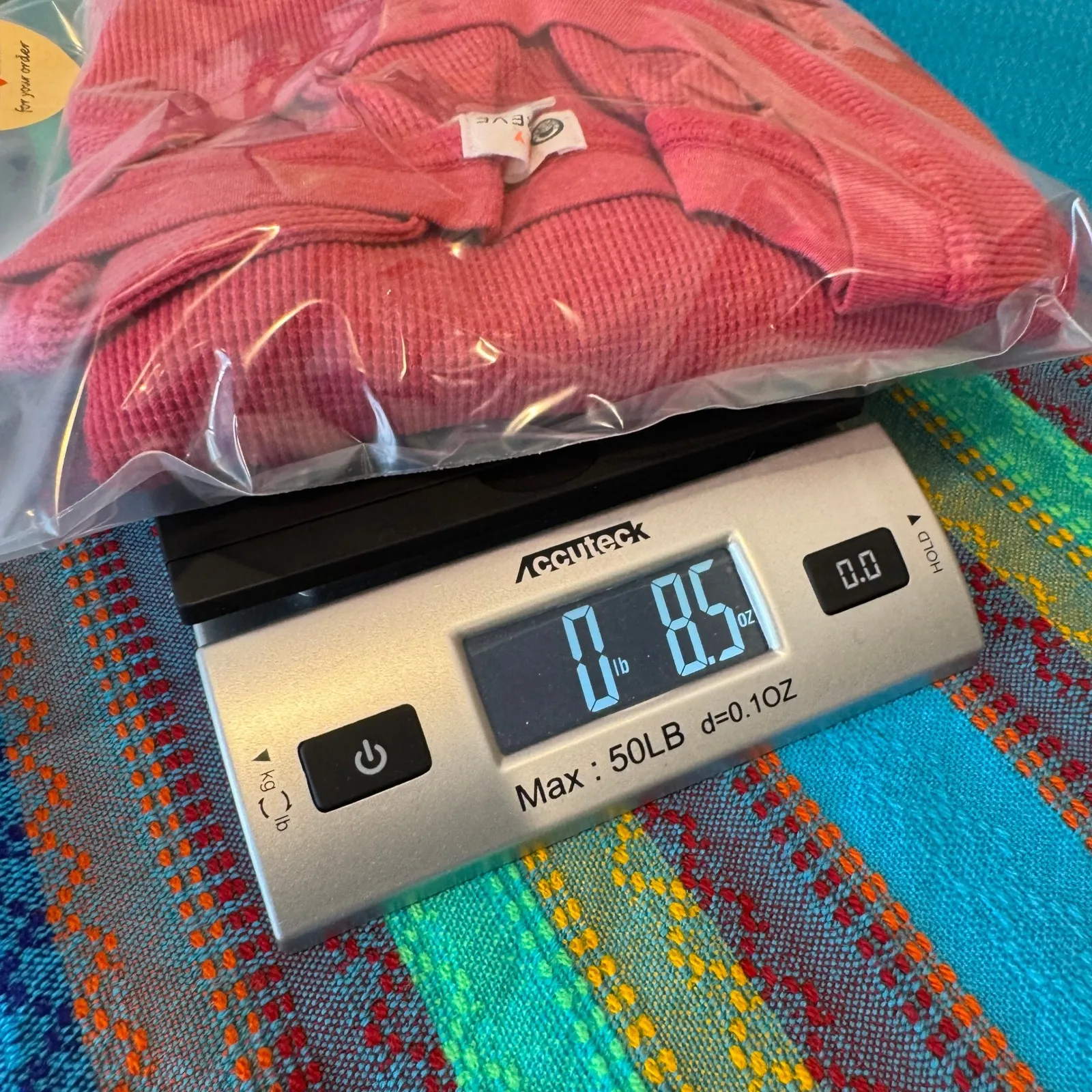 SUNDRY FOR EVEREVE Pink Waffle Knit Long Sleeve Sweatshirt Top Womens 1 Small - Image 14