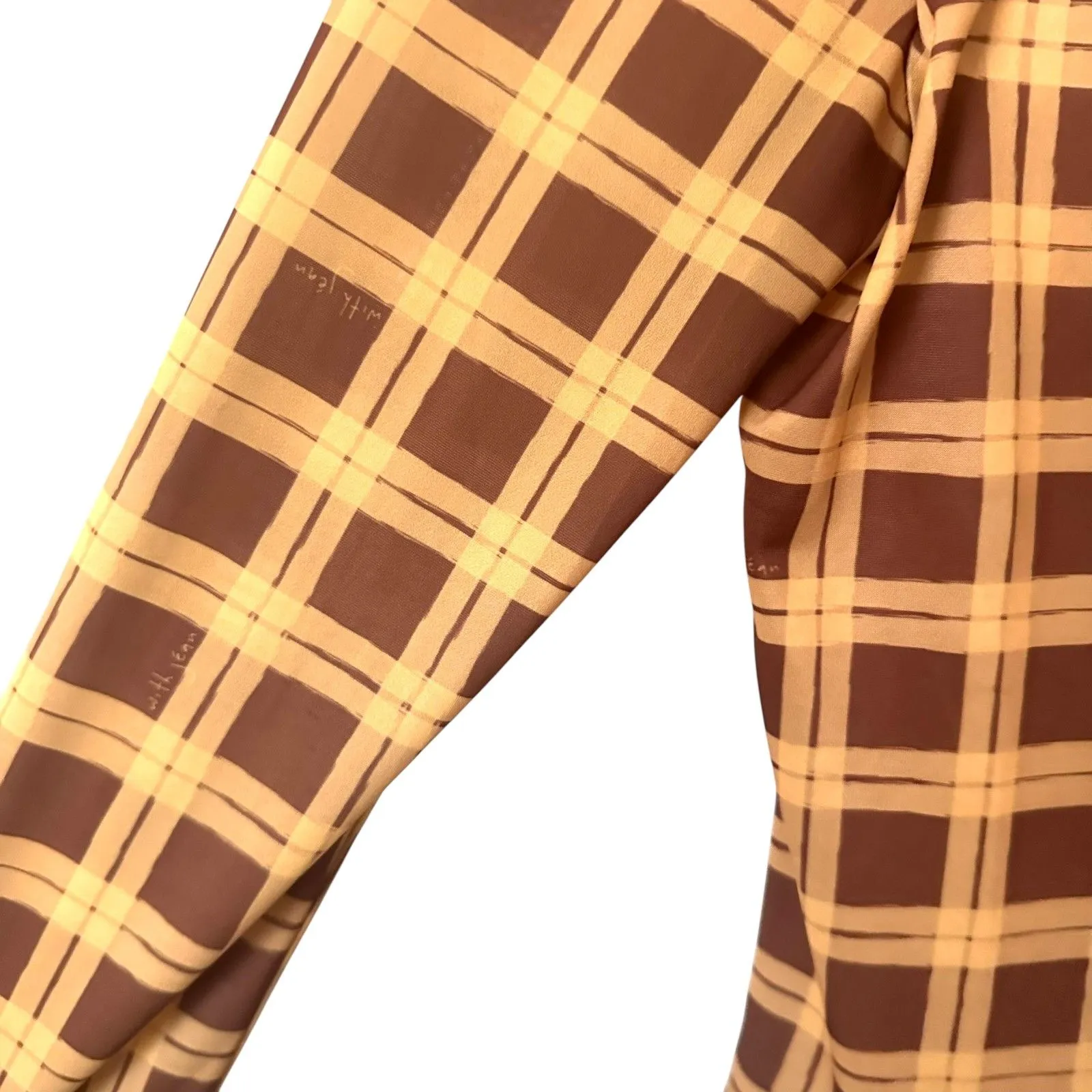 WITH‎ JÉAN Bobbie Button Down Blouse Medium - Image 3