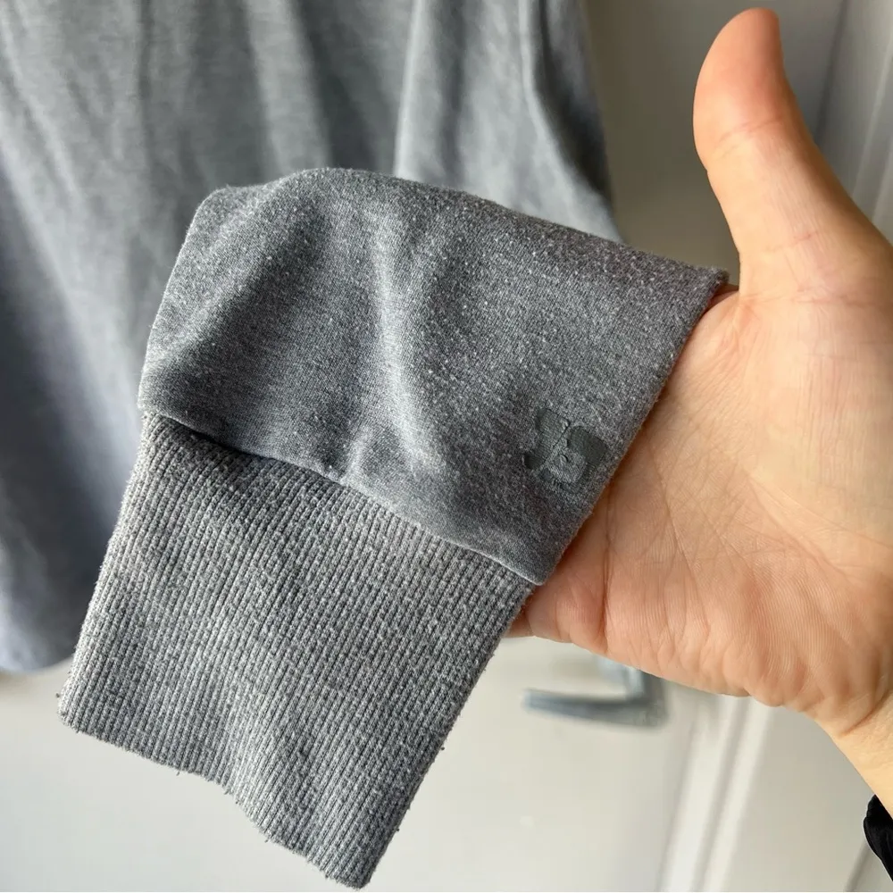 Joe’s Hoodie Sweatshirt Top with Drawstring Waistt - Image 3