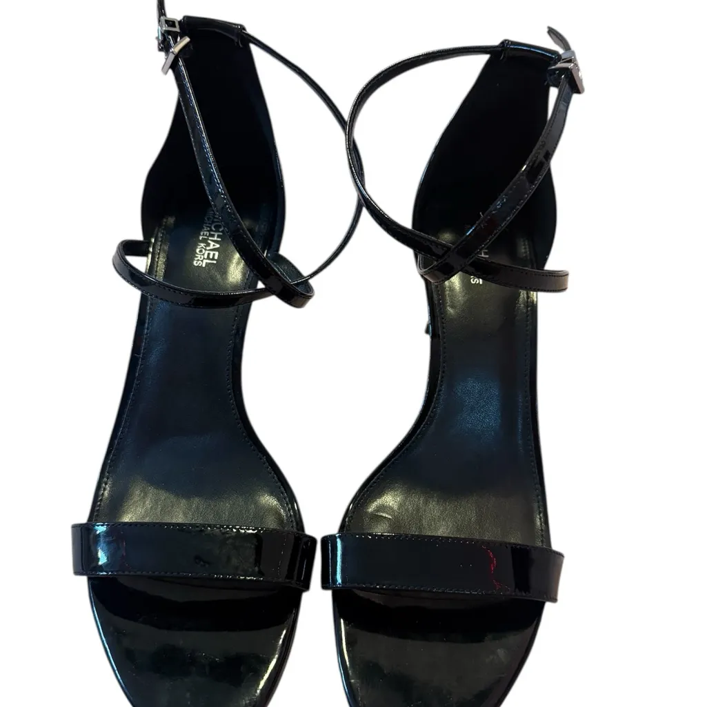 Michael Kors Black Patent Heels - Image 2