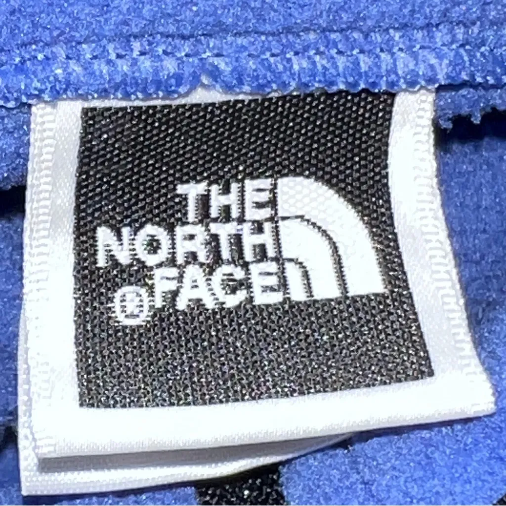 The North Face Women’s Blue/Black 3/4 Zip Fleece Pullover-Size M - Image 9