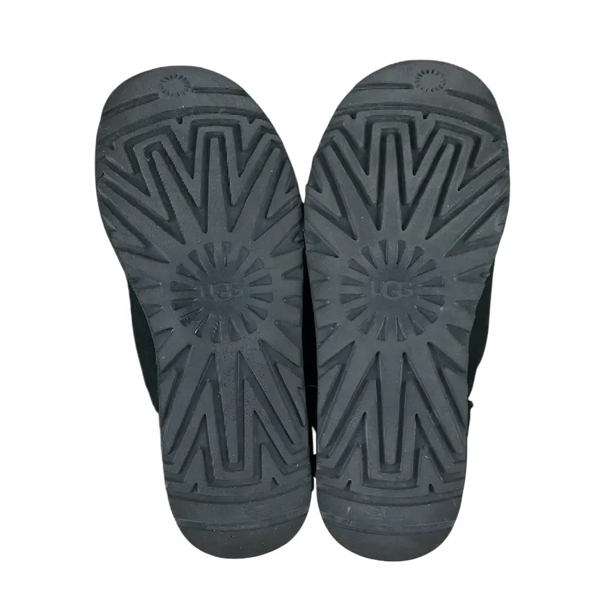 UGG Karlie Brooch Suede Bootie With Swarovski Crystals Sz 8 Black Feminine Comfy - Image 7