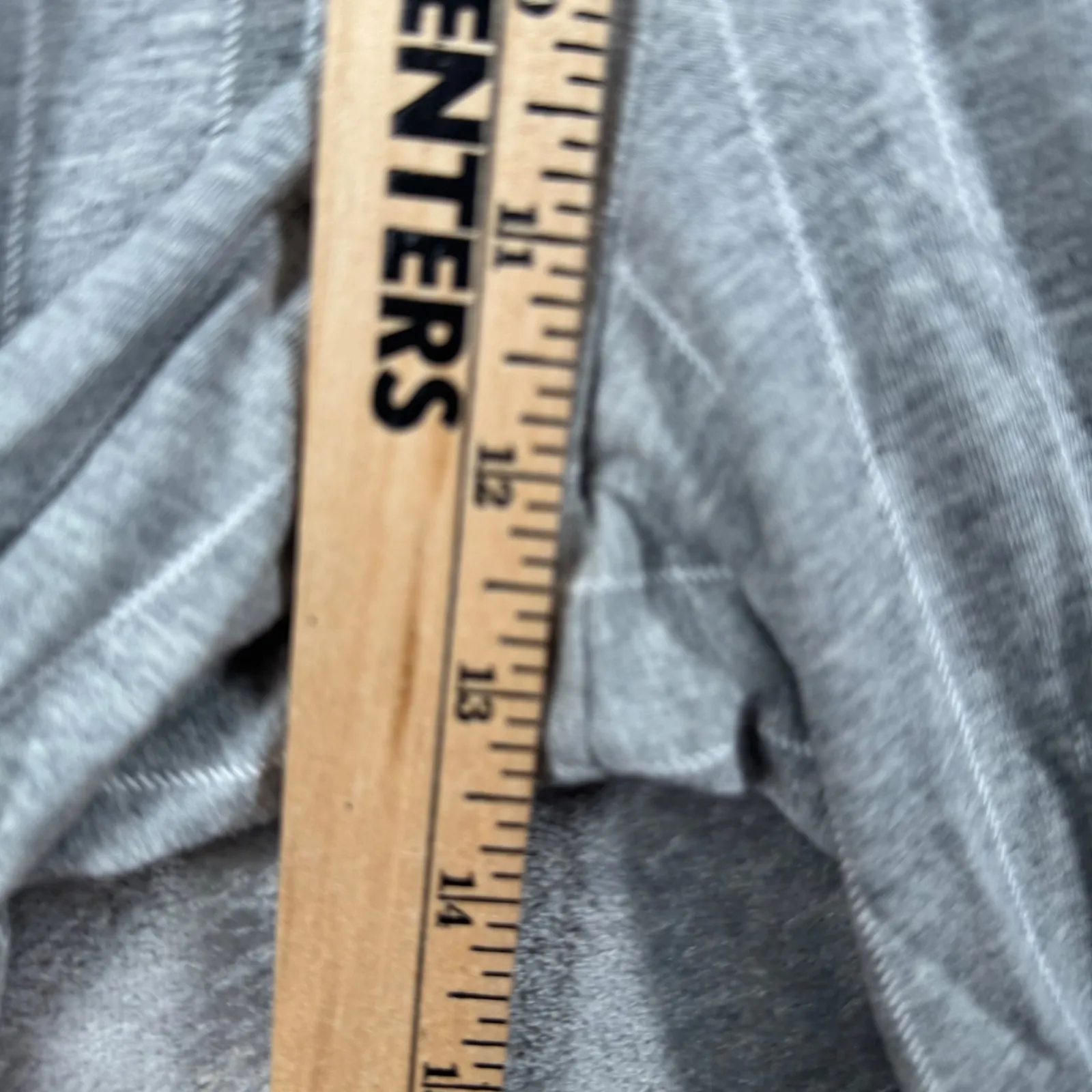 Lauren Ralph Lauren Women Pajama Set Gray Pinstripe Crop Pants Top XL Loungewear - Image 15