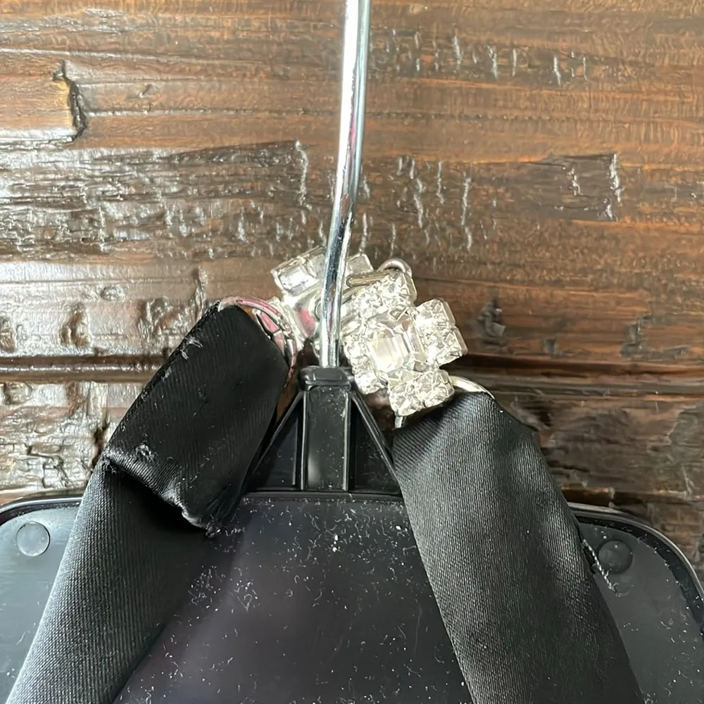 Nicole Bakti Satin Corset Dress Black - Image 5